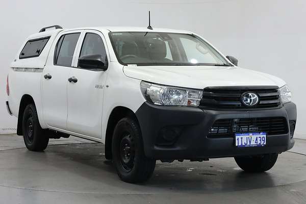 2019 Toyota Hilux Workmate TGN121R Rear Wheel Drive