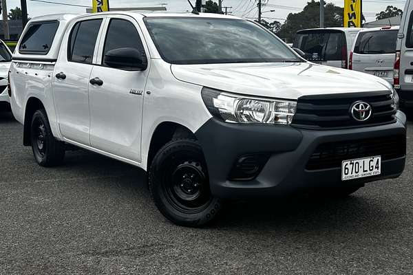 2016 Toyota Hilux Workmate TGN121R Rear Wheel Drive