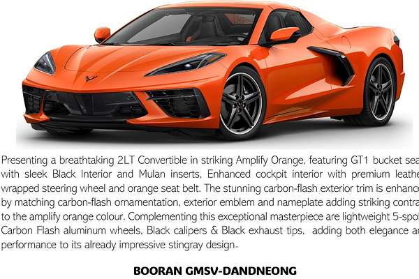 2024 Chevrolet Corvette Stingray 2LT C8