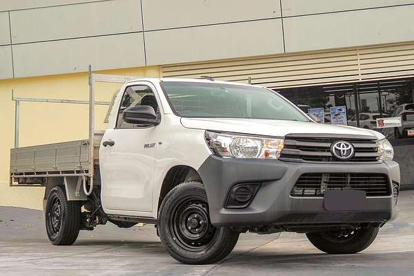 2019 Toyota Hilux Workmate TGN121R Rear Wheel Drive