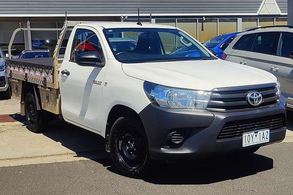 2017 Toyota Hilux Workmate TGN121R Rear Wheel Drive