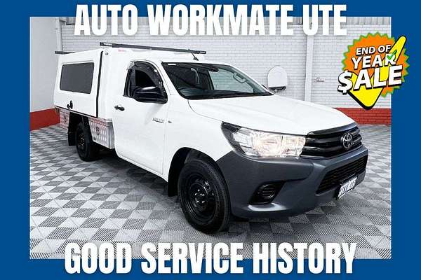 2019 Toyota Hilux Workmate TGN121R Rear Wheel Drive