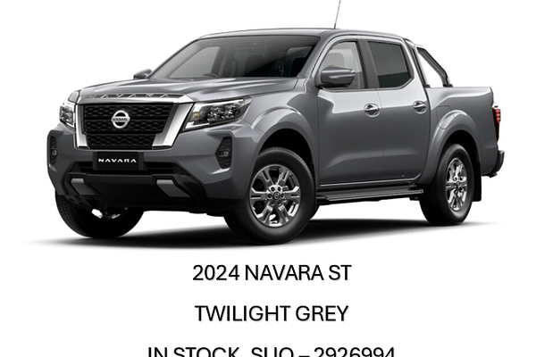 2024 Nissan Navara ST D23 4X4