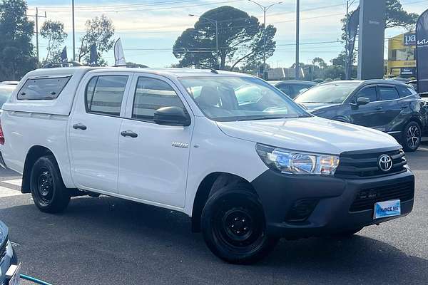 2017 Toyota Hilux Workmate TGN121R Rear Wheel Drive