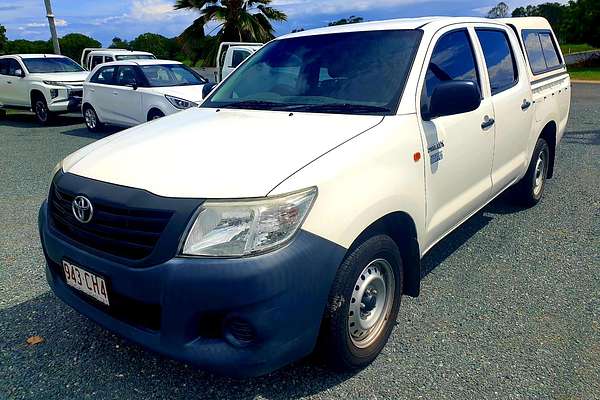 2014 Toyota Hilux Workmate TGN16R Rear Wheel Drive