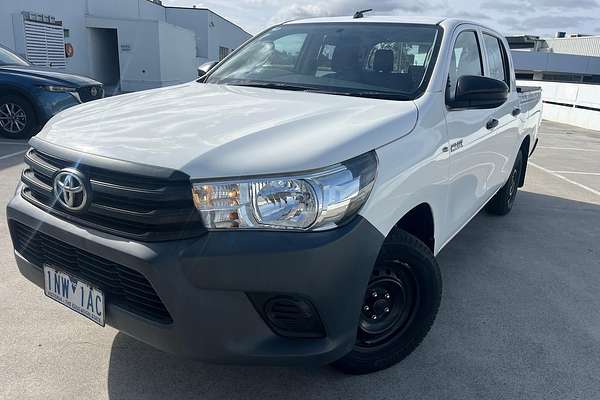 2018 Toyota Hilux Workmate TGN121R Rear Wheel Drive