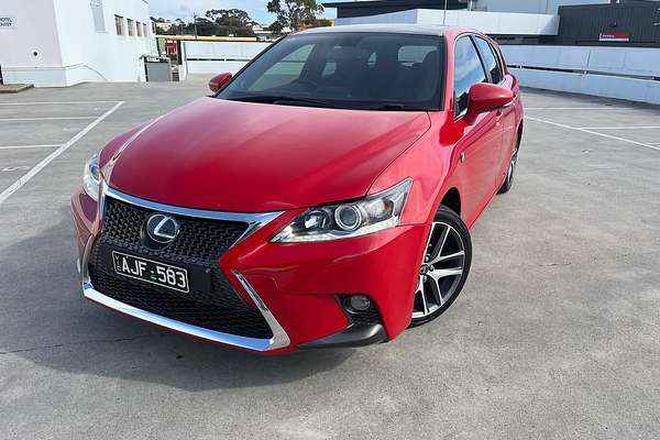 2016 Lexus CT CT200h F Sport ZWA10R