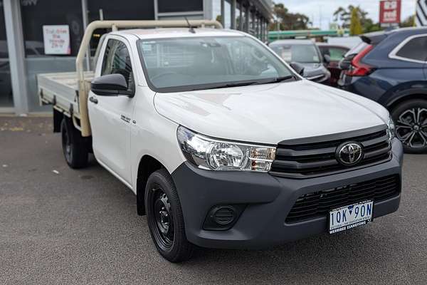 2019 Toyota Hilux Workmate TGN121R Rear Wheel Drive