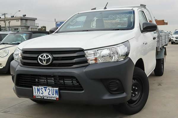 2018 Toyota Hilux Workmate TGN121R Rear Wheel Drive