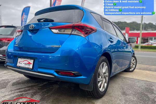 2018 Toyota COROLLA HYBRID ZWE186R MY16